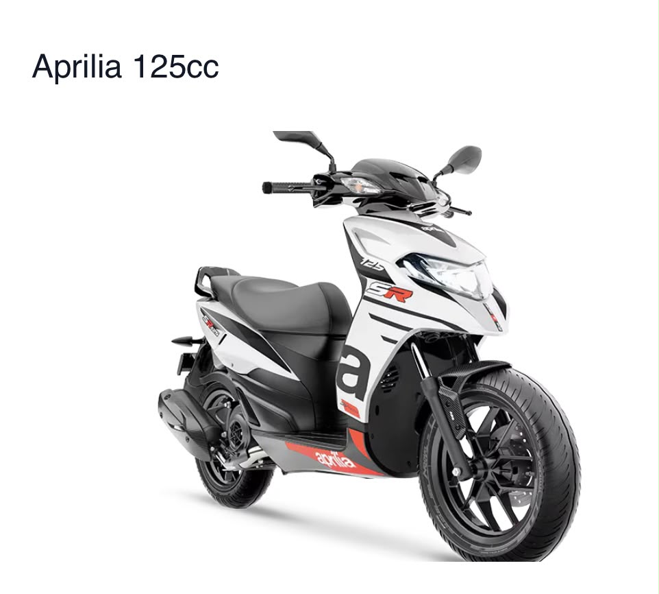 קטנוע אפריליה 125
