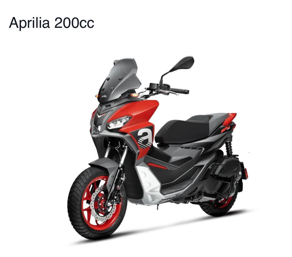 קטנוע אפריליה 200