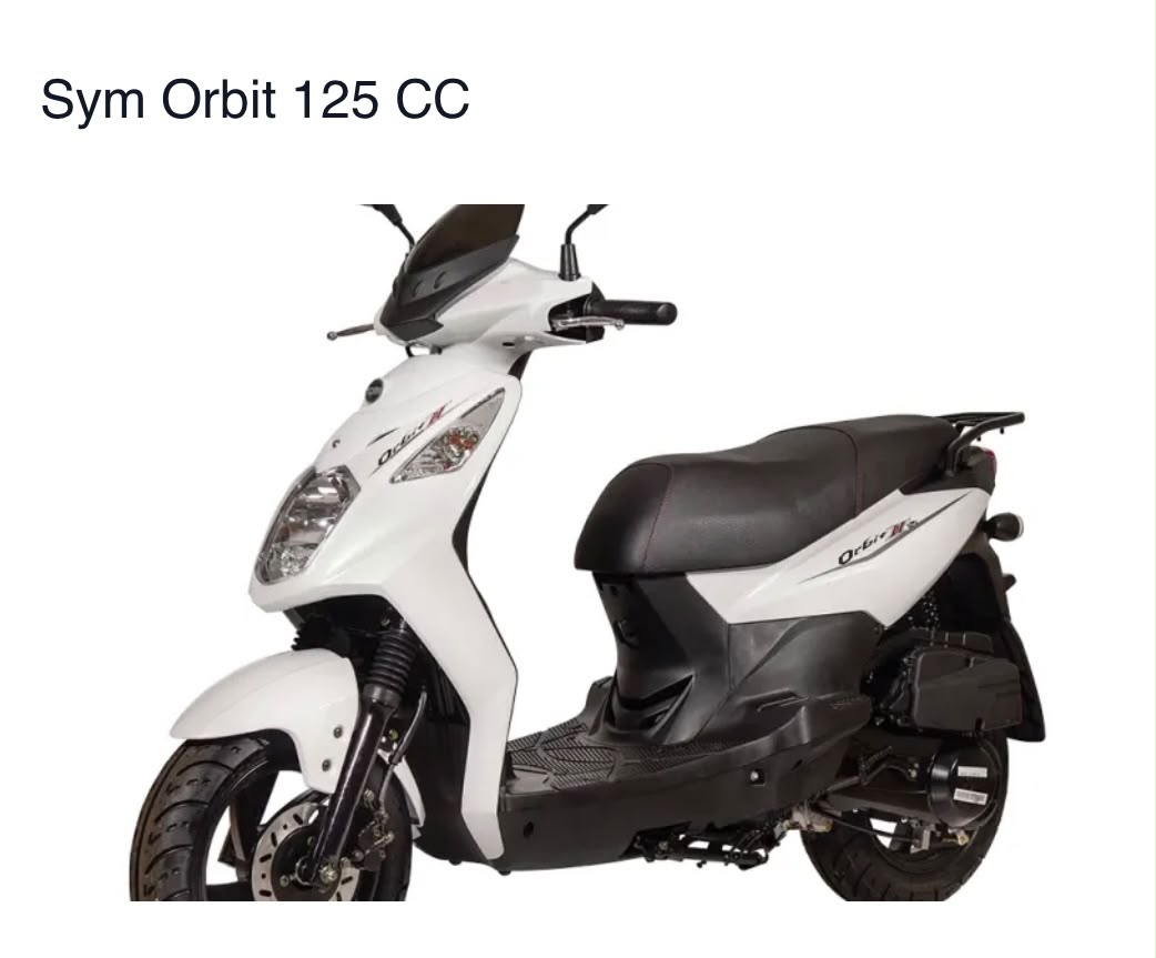 קטנוע SYM Orbit 125